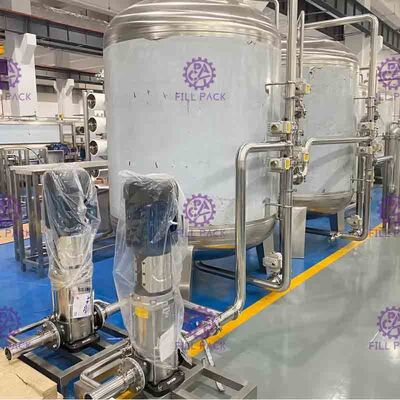 3TPH μαγνητικός σωλήνας κατοικίας UPVC κατεργασίας ύδατος SUS εγκατεστημένος