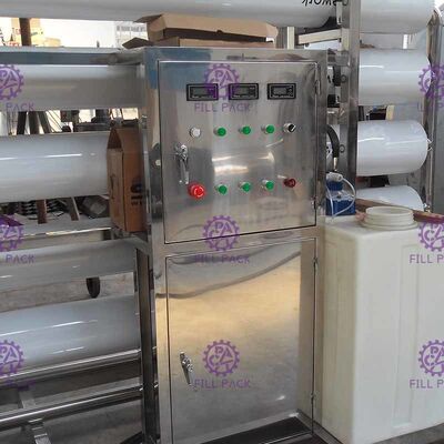 SUS304 σύστημα κατεργασίας ύδατος, αυτόματα καθαρίζοντας συστήματα πόσιμου νερού