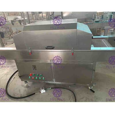 Sanitizer 1.5KW 15A 300nm UV σήραγγα αποστειρωτή με ακόμα και τη ροή του νερού