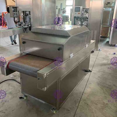 Sanitizer 1.5KW 15A 300nm UV σήραγγα αποστειρωτή με ακόμα και τη ροή του νερού