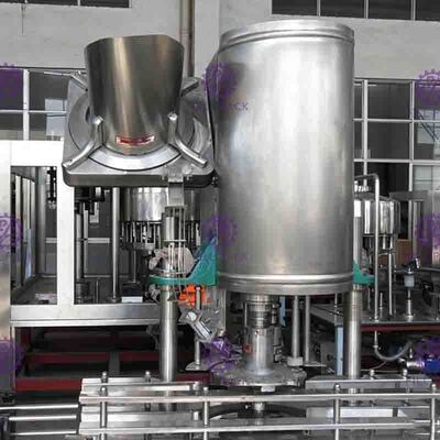 Γραμμικός εμφιαλώνοντας εξοπλισμός 0.25L μη αλκοολούχων ποτών τύπων - 2.5L για το πλαστικό μπουκάλι