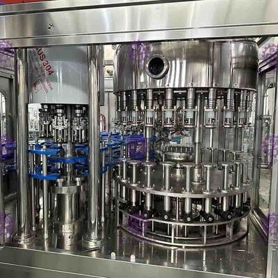 Γραμμή παραγωγής 40 ξιδιού ελέγχου PLC γεμίζοντας μηχανών μπουκαλιών γυαλιού κεφάλι