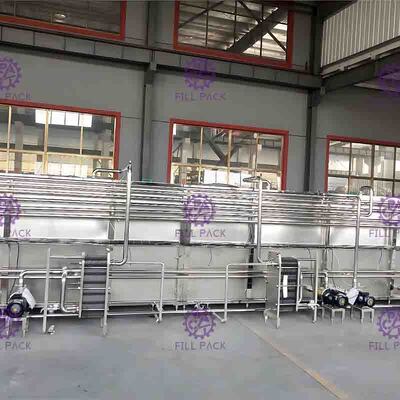 Καυτό γεμίζοντας στρώμα μόνωσης θέρμανσης ατμού αποστειρωτή μηχανών συσκευασίας μπουκαλιών γραμμών