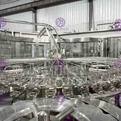 Το πλαστικό γυαλί 3 της PET σε 1 Monobloc έκτακτη ανάγκη γραμμών επεξεργασίας μη αλκοολούχων ποτών σταματά τη λειτουργία