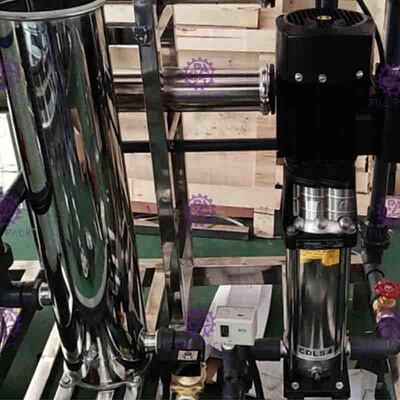 Μηχανή επεξεργασίας πόσιμου νερού 500LPH RO