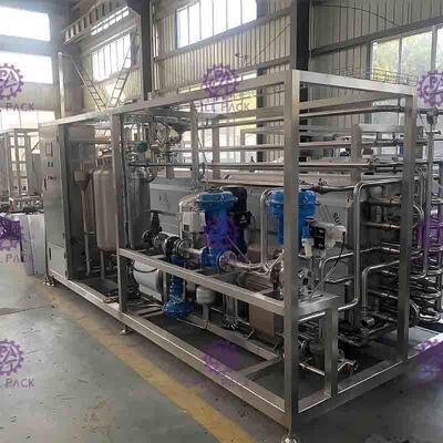 3T/H εύκολη λειτουργία μηχανών αποστειρωτή τύπων πιάτων UHT