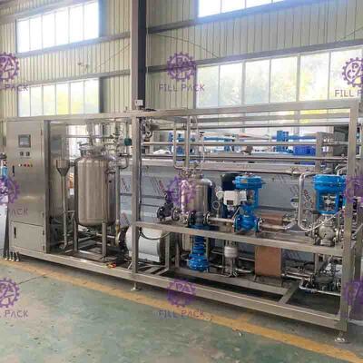 3T/H εύκολη λειτουργία μηχανών αποστειρωτή τύπων πιάτων UHT