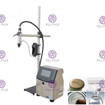 Μπουκάλια PET Inkjet Τυποποιητής ημερομηνίας / Τυπογραφική μηχανή / Γραμμή / Μονάδα με πλήρη αυτοματοποίηση