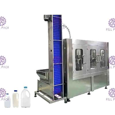 Αυτόματες μηχανή πλήρωσης γάλακτος -1washing-αρχειοθετώ-κάλυψης μπουκαλιών monoblock 6000BPH ακέραιες 3/συσκευή