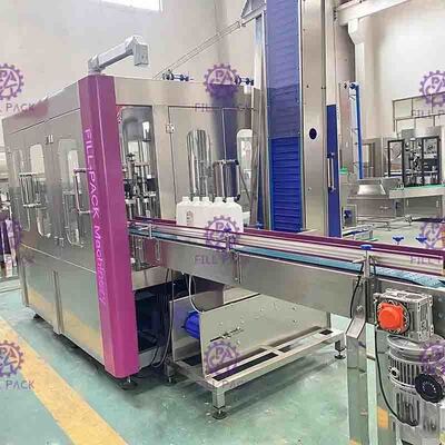 Αυτόματες μηχανή πλήρωσης γάλακτος -1washing-αρχειοθετώ-κάλυψης μπουκαλιών monoblock 6000BPH ακέραιες 3/συσκευή
