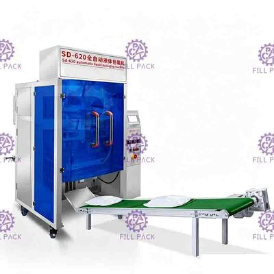 10KG σύνθετο PLC μηχανών συσκευασίας σακουλιών ταινιών υγρό προγραμματίσημο