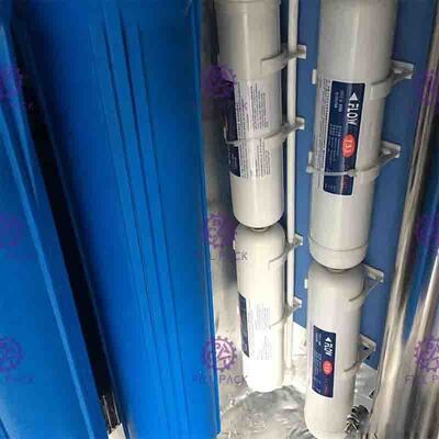 μηχανή πώλησης νερού αντίστροφης όσμωσης 20L 3200GPD για το δημοτικό νερό βρύσης