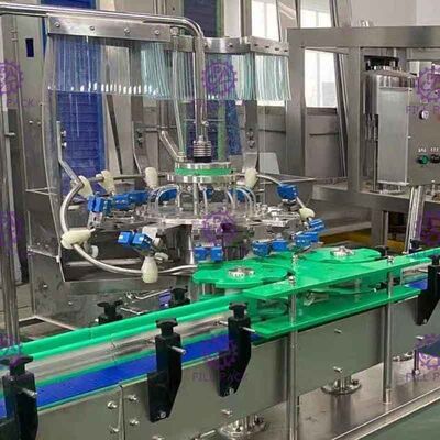 Γραμμικός τύπος μηχανών κάλυψης 2000BPH Monoblock ορυκτός ξεπλένοντας γεμίζοντας