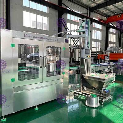 SGS 0.3L 4000BPH αυτόματη εμφιαλώνοντας μηχανή μεταλλικού νερού