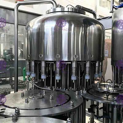 6000BPH 2000ml αυτόματα 3 σε 1 καθαρή μηχανή πλήρωσης νερού