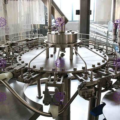 6000BPH 2000ml αυτόματα 3 σε 1 καθαρή μηχανή πλήρωσης νερού