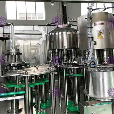 12 - 12 - 5 υγρές μηχανές πλήρωσης Monoblock 5L με τη λίπανση ζωνών λειτουργούν