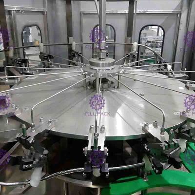 12 - 12 - 5 υγρές μηχανές πλήρωσης Monoblock 5L με τη λίπανση ζωνών λειτουργούν