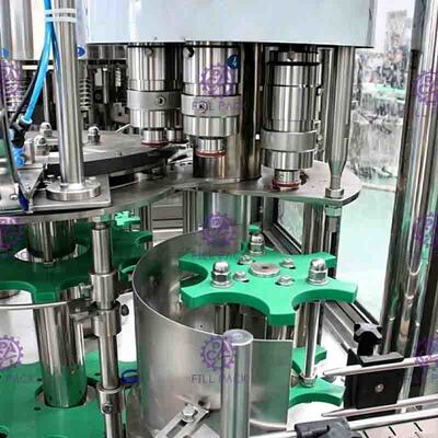 Αυτόματα 4 σε 1 κόκκο φρούτων πολτού Monoblock μπουκαλιών της PET μηχανών πλήρωσης χυμού