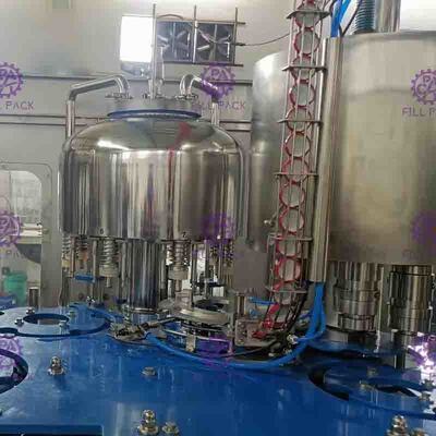 Εμφιαλώνοντας σύστημα 8000BPH εξοπλισμού ποτών συγκέντρωσης