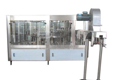 Ενωμένο με διοξείδιο του άνθρακα πλαστικό γυαλί 3 της PET κρασιού χυμού νερού στη 1 Monobloc μηχανή/τον εξοπλισμό/εγκαταστάσεις/σύστημα παραγωγής μπουκαλιών