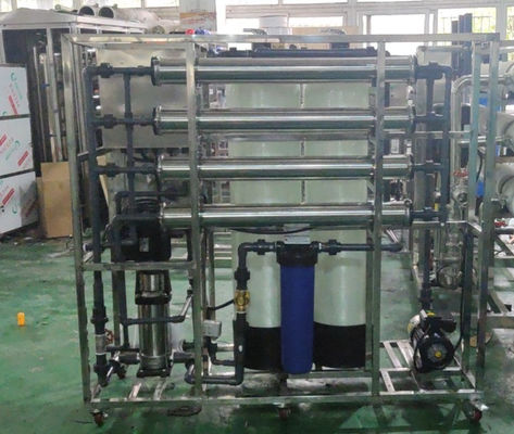 Μηχανή καθαρισμού νερού αντίστροφης όσμωσης Monoblock 1000LPH RO