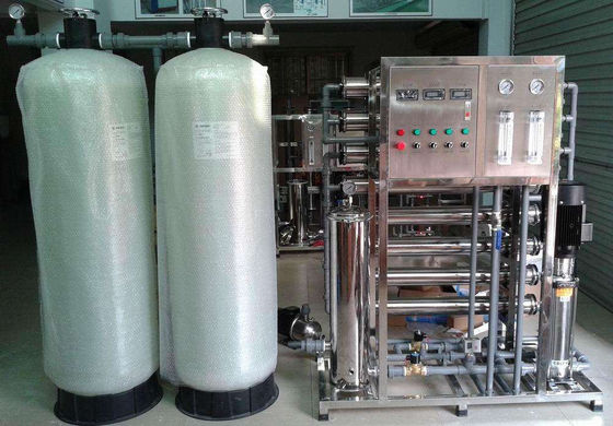 Μηχανή καθαρισμού νερού αντίστροφης όσμωσης Monoblock 1000LPH RO