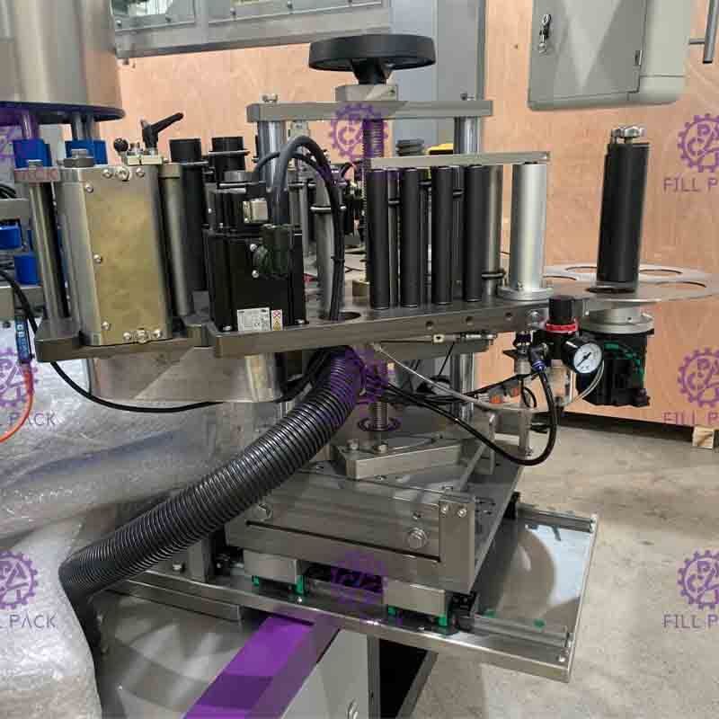 Δύο/διπλό επικεφαλής λαιμών μαρκάρισμα αυτοκόλλητων ετικεττών σώματος συγκολλητικό/μηχανή/εξοπλισμός/γραμμή/εγκαταστάσεις/σύστημα/μονάδα Labeler