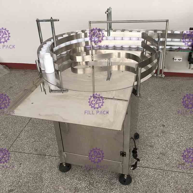 Περιστροφικός συλλέκτης μπουκαλιών στροφής που λαμβάνει τον πίνακα/τη μηχανή/τον εξοπλισμό/τη γραμμή/τις εγκαταστάσεις/το σύστημα συσσωρευτών