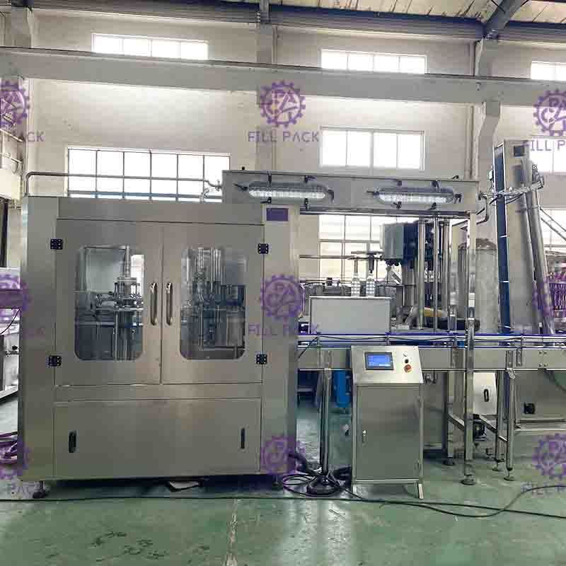 η monobloc PET/το πλαστικό μπουκάλι/εμφιαλωμένος πίνει τη μηχανή πλήρωσης χυμού τσαγιού ποτών/τον εξοπλισμό/τις εγκαταστάσεις/το σύστημα/τη γραμμή
