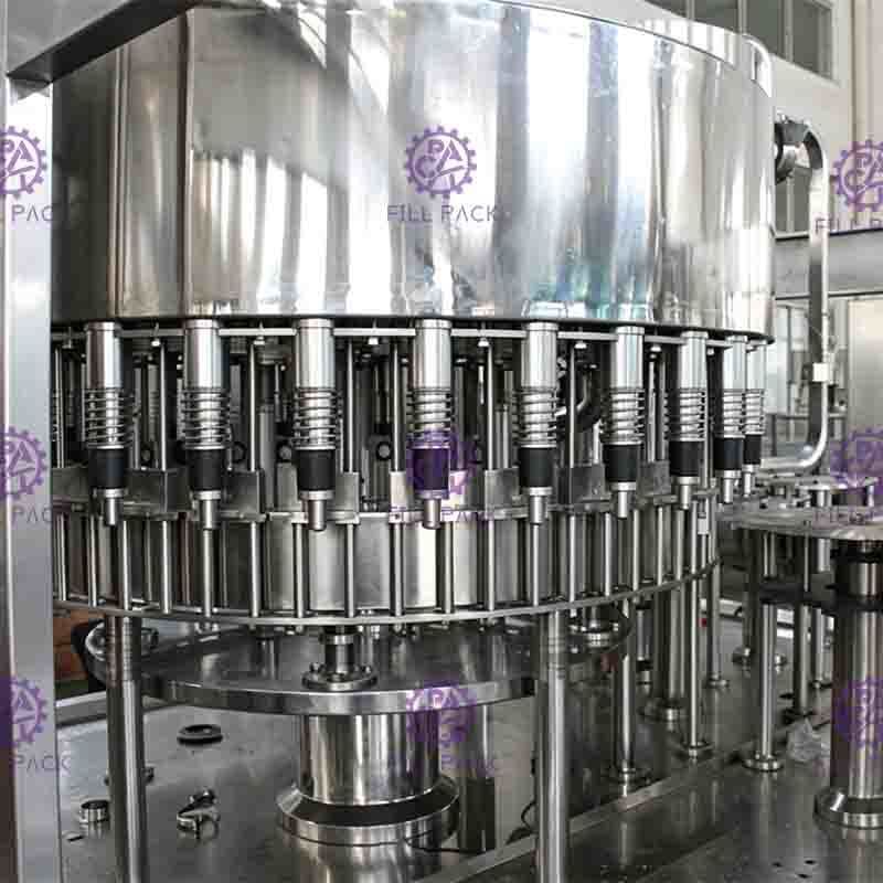 Βιομηχανικός Monoblock πλήρωσης εμφιαλώνοντας εξοπλισμός μη αλκοολούχων ποτών μηχανών ημι αυτόματος